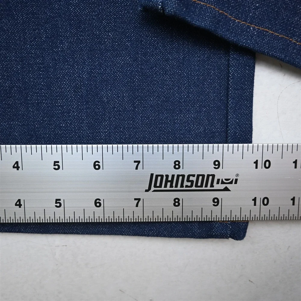 NEW Wrangler 44x30 Dark Stiff Denim 945 Regular Fit Straight Mens Jeans